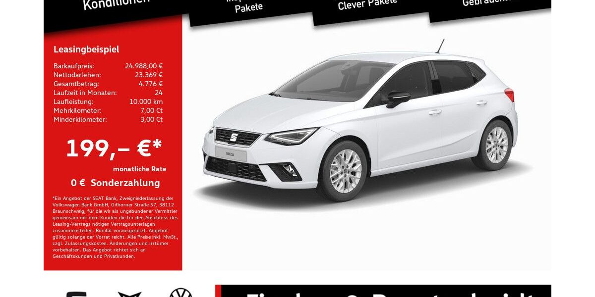 Seat Ibiza 17.227 km 24.988 &euro; Lohmar 53797