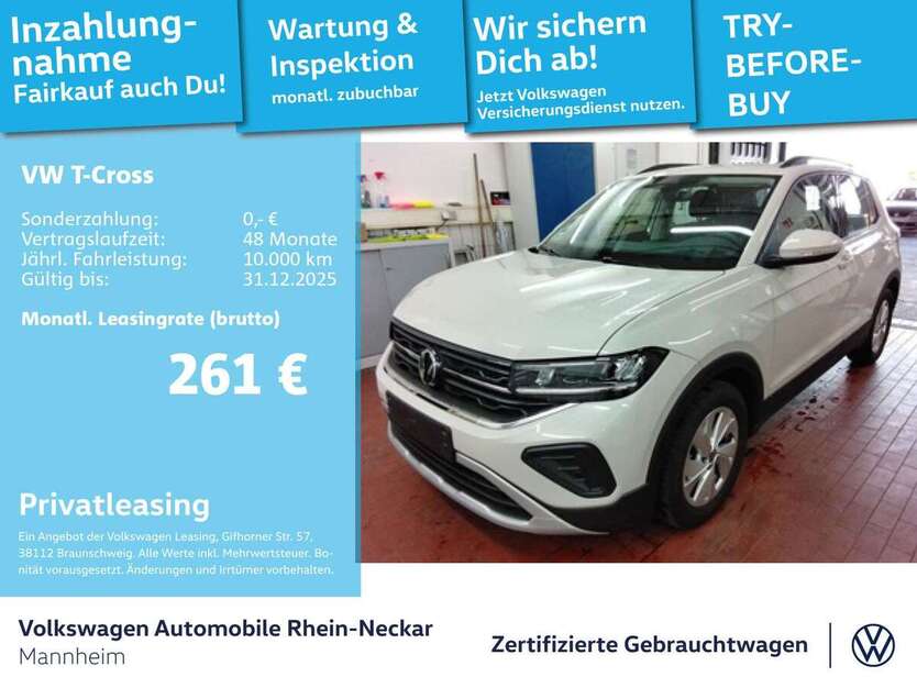 VW T-Cross 14.191 km 23.491 € Mannheim 68309