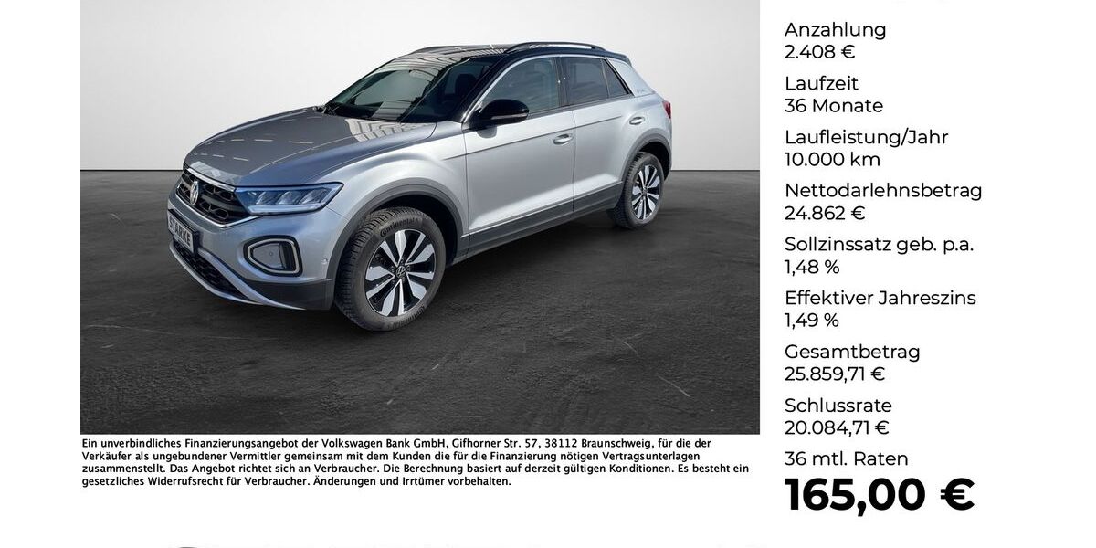 VW T-Roc 2.418 km 27.270 &euro; Vechta 49377