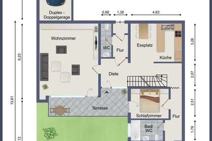 Haus Leinfelden-Echterdingen Echterdingen - 5 Zimmer, 122 m&sup2;, 509.000&euro; | Angebot:27108319