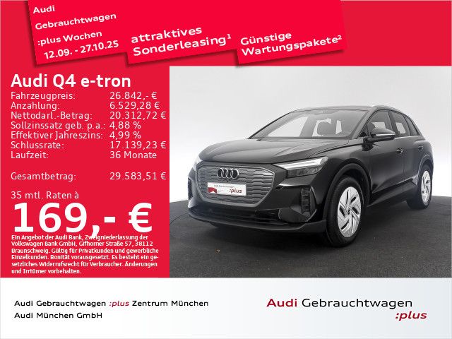 Audi Q4 e-tron 33.958 km 26.383 € Eching 85386