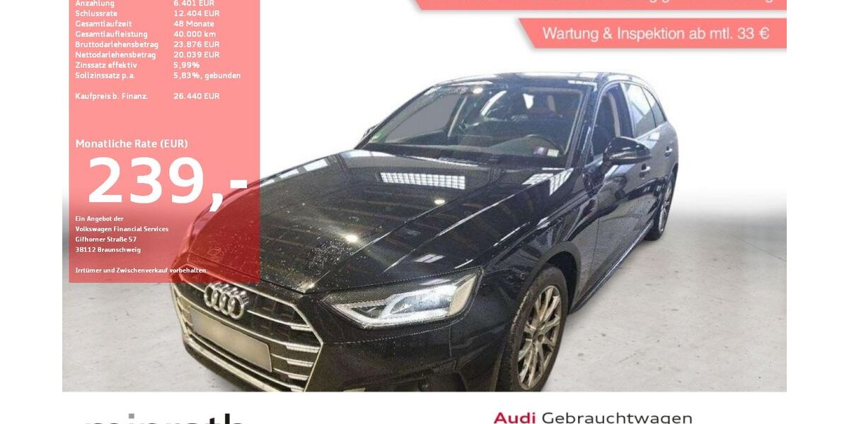 Audi A4 65.826 km 26.190 &euro; Moers-Hülsdonk 47441