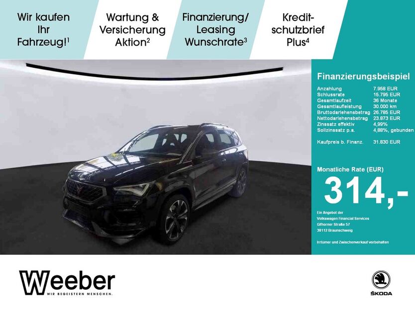 Cupra Ateca 31.588 km 31.830 € Herrenberg 71083
