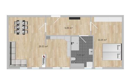 Wohnung Selb - 2 Zimmer, 67 m&sup2;, 600&euro; | Angebot:26525687