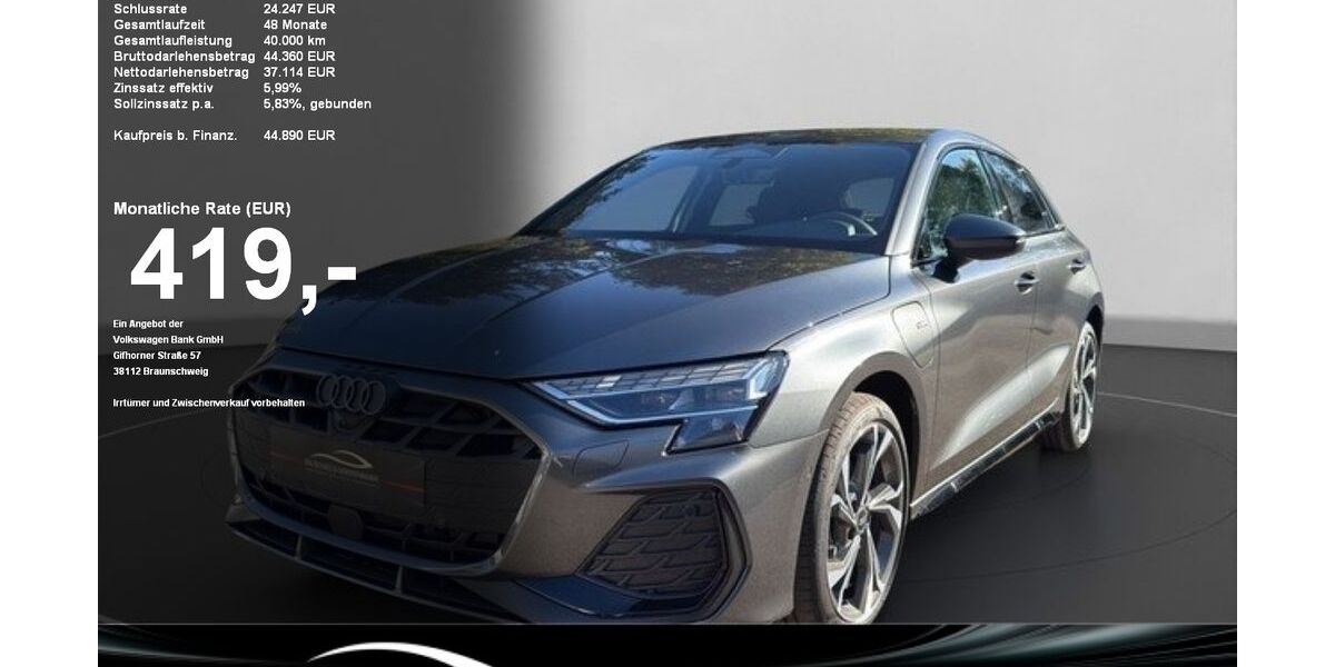 Audi A3 3.900 km 44.590 &euro; Sigmaringen 72488