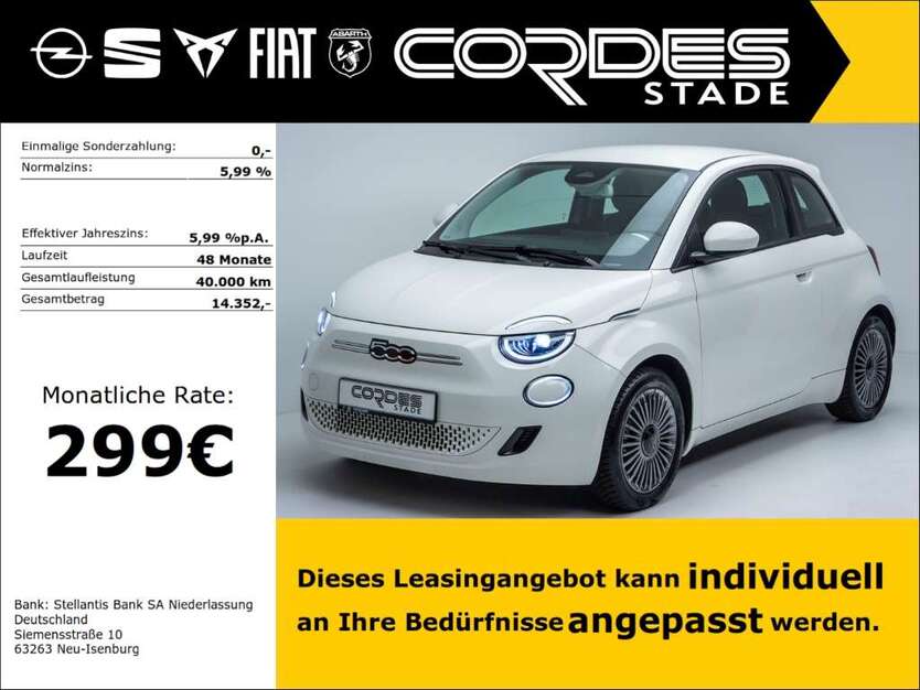Fiat 500e 23.131 km 20.695 € Stade 21680