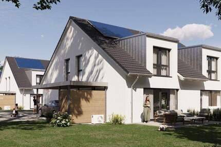 Ihr neues Zuhause im Grünen - Neubau-Doppelhaushälfte in Mintard 4 zimmer