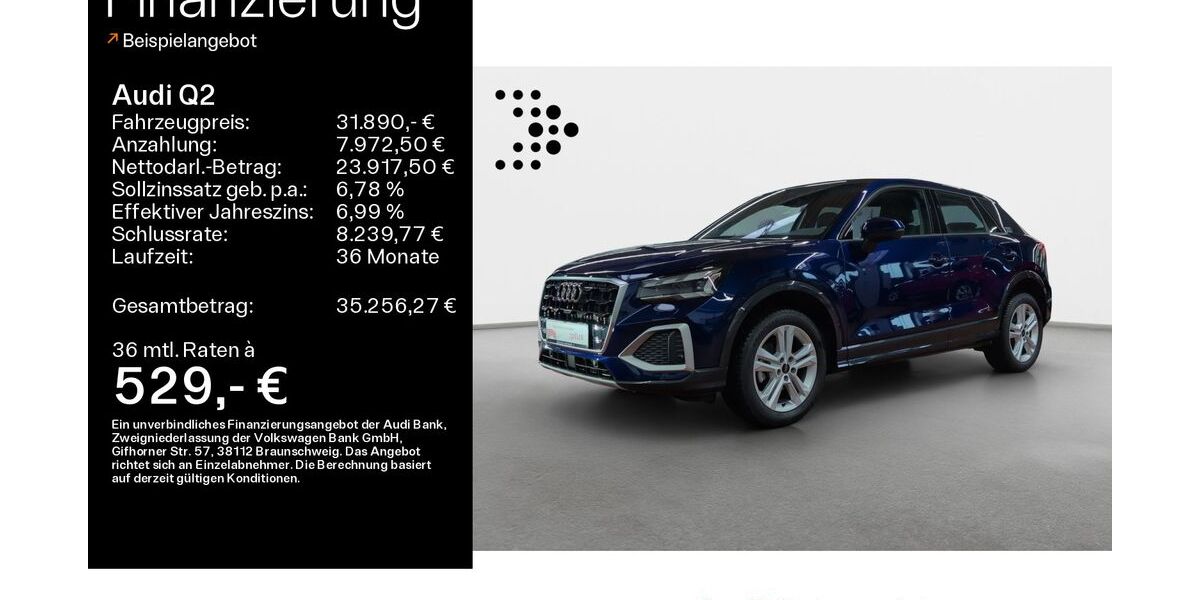 Audi Q2 6.015 km 31.890 &euro; Eisenach 99817