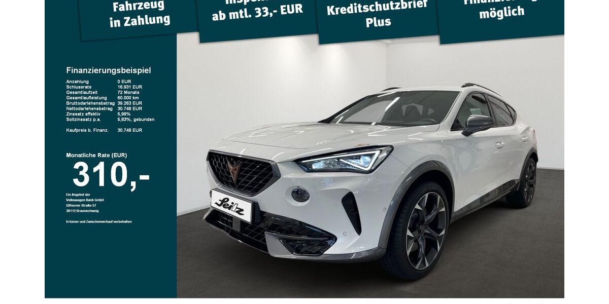 Cupra Formentor 18.630 km 30.629 &euro; Immenstadt 87509