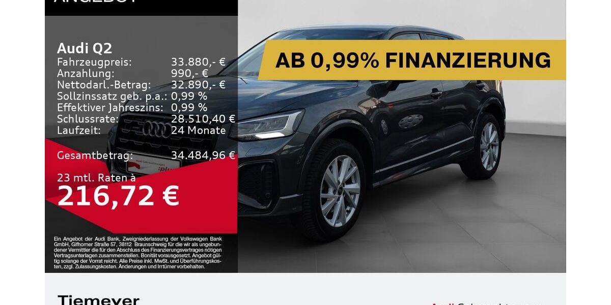 Audi Q2 18.435 km 30.390 &euro; Plettenberg 58840