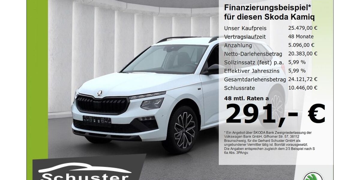 Skoda Kamiq 18.122 km 24.780 &euro; Ruhstorf 94099