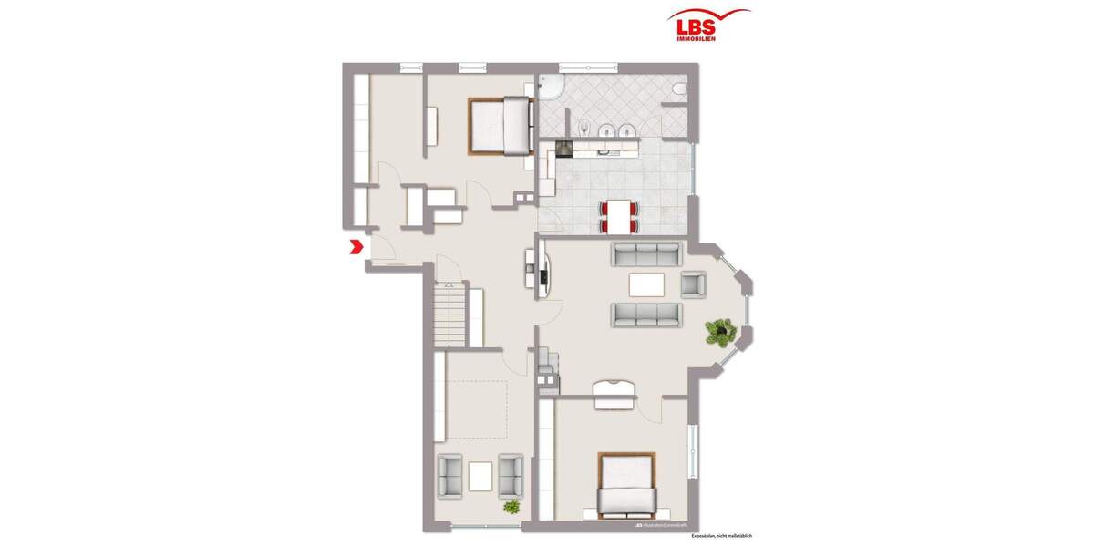 Etagenwohnung Bad Oeynhausen Wulferdingsen - 4 Zimmer, 144 m&sup2;, 187.000&euro; | Angebot:25473835