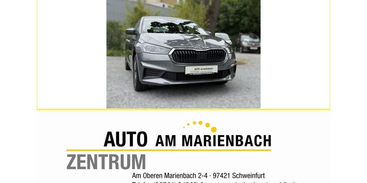 Skoda Fabia 32.800 km 15.790 &euro; Grafenrheinfeld 97506