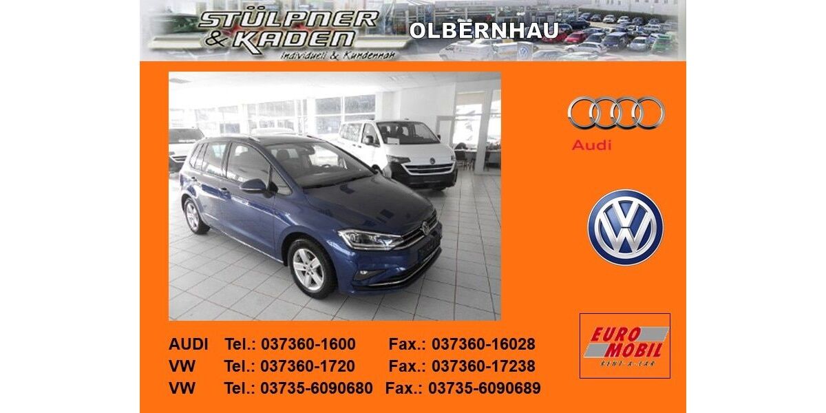 VW Golf Sportsvan 34.870 km 17.900 &euro; Olbernhau 09526