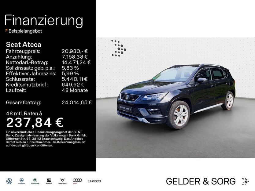 Seat Ateca 100.800 km 20.980 € Lichtenfels 96215