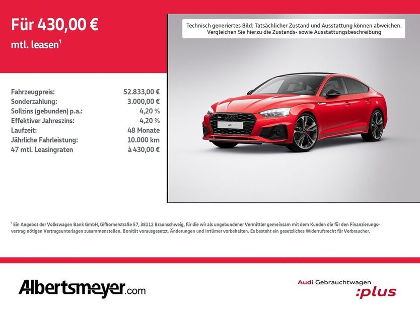Audi A5 10.390 km 52.833 € Nordhausen 99734