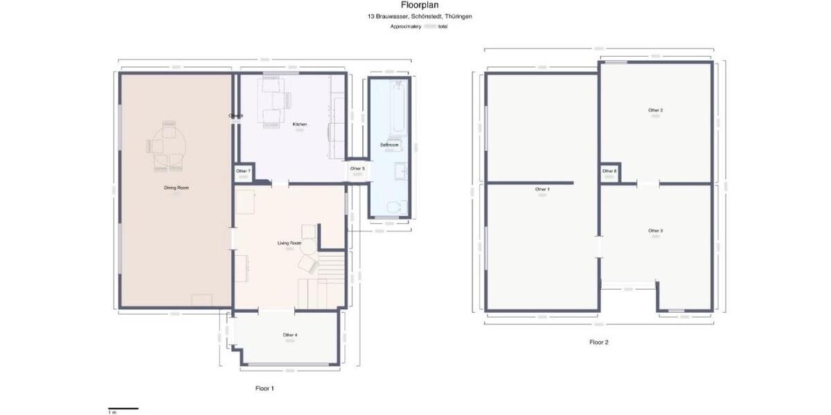 Bauernhaus, Landhaus Bad Langensalza - 4 Zimmer, 100 m&sup2;, 45.000&euro; | Angebot:26981133