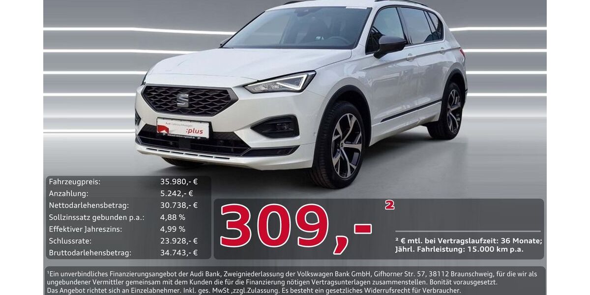 Seat Tarraco 33.451 km 35.980 &euro; Ingolstadt 85057