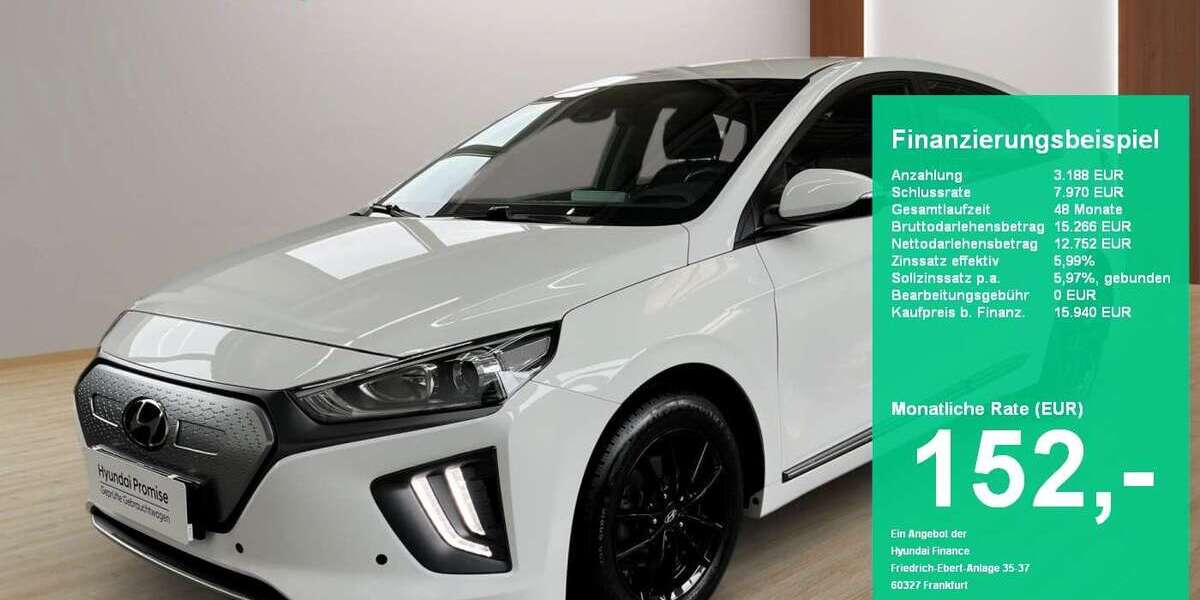 Hyundai IONIQ 57.620 km 15.940 &euro; Bad Soden-Salmünster 63628