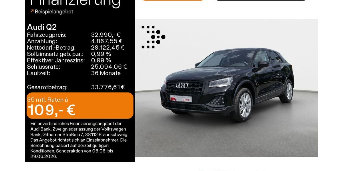 Audi Q2 28.195 km 30.480 &euro; Haßfurt 97437