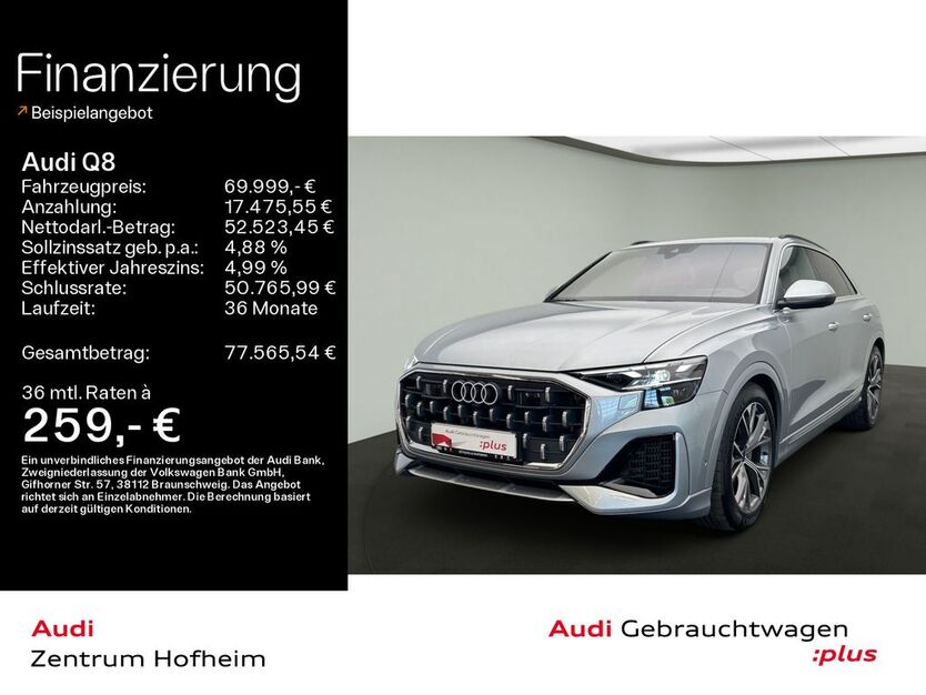 Audi Q8 28.999 km 68.999 € Hofheim 65719