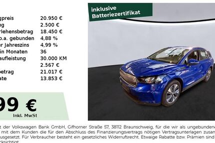 Skoda Enyaq 23.950 km 20.950 &euro; Lauf an der Pegnitz 91207