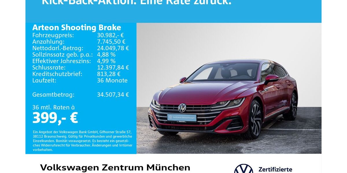 VW Arteon 46.683 km 29.484 &euro; München 80687