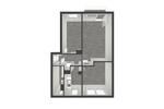 Etagenwohnung Kalbe (Milde) - 3 Zimmer, 59 m&sup2;, 176&euro; | Angebot:26251276