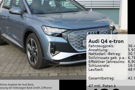 Audi Q4 e-tron 47.489 km 32.980 &euro; Buergstadt 63927