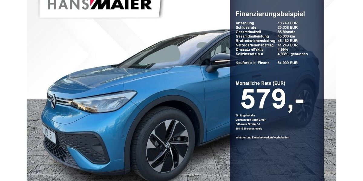VW ID.5 2.500 km 54.999 &euro; Erding 85435