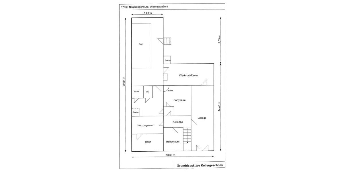 Einfamilienhaus Neubrandenburg Carlshöhe - 6 Zimmer, 180 m&sup2;, 265.000&euro; | Angebot:27026115