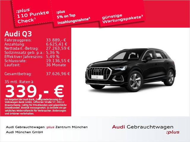 Audi Q3 37.607 km 33.889 &euro; Eching 85386