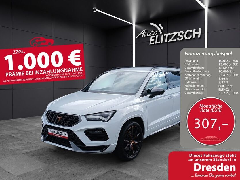 Cupra Ateca 43.500 km 33.450 € Dresden 01139