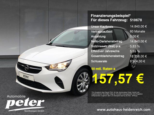 Opel Corsa 42.896 km 14.840 &euro; Witzenhausen 37213