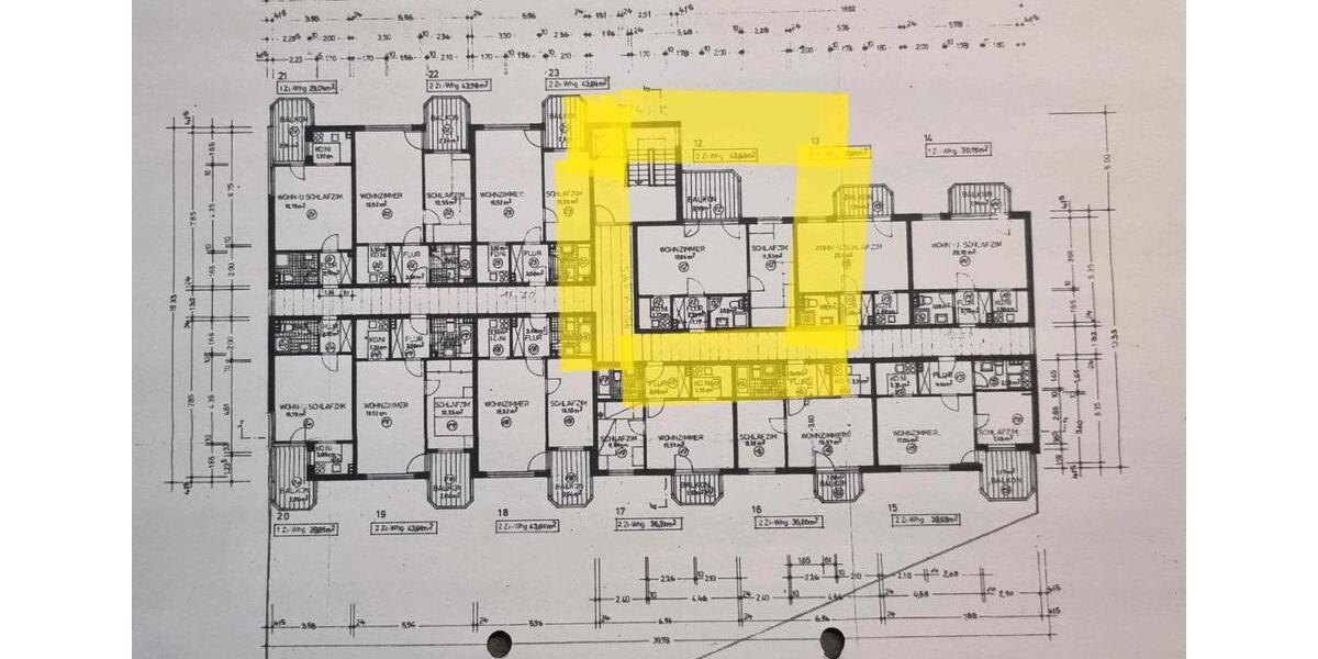 Etagenwohnung Remscheid Lüttringhausen - 3 Zimmer, 48 m&sup2;, 271.950&euro; | Angebot:24409734