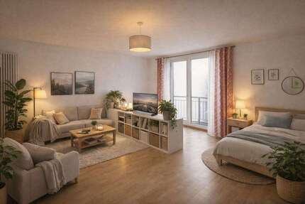 Wohnung Erfurt Johannesvorstadt - 1 Zimmer, 38 m&sup2;, 485&euro; | Angebot:26382612