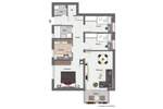 Etagenwohnung Kirchseeon - 4 Zimmer, 78 m&sup2;, 398.000&euro; | Angebot:25768969