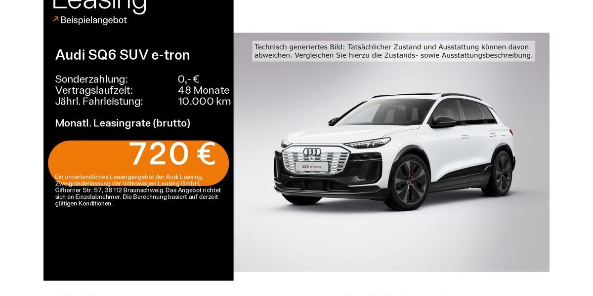 Audi SQ6 e-tron 4.500 km 81.499 &euro; Hanau 63452