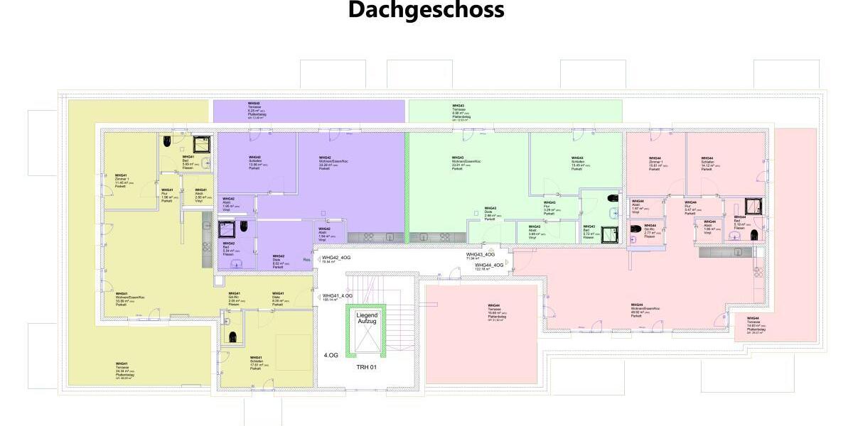 Achtung Lux-Pendler -Helle Penthousewohnung im KFW 40 QNG Energiesparhaus - Dachgeschoßwohnung Trier Feyen-Weismark | Angebot:27295418