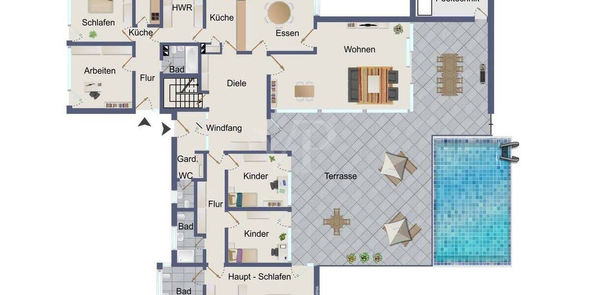 Bungalow Dannstadt-Schauernheim Dannstadt - 9 Zimmer, 338 m&sup2;, 890.000&euro; | Angebot:26851298