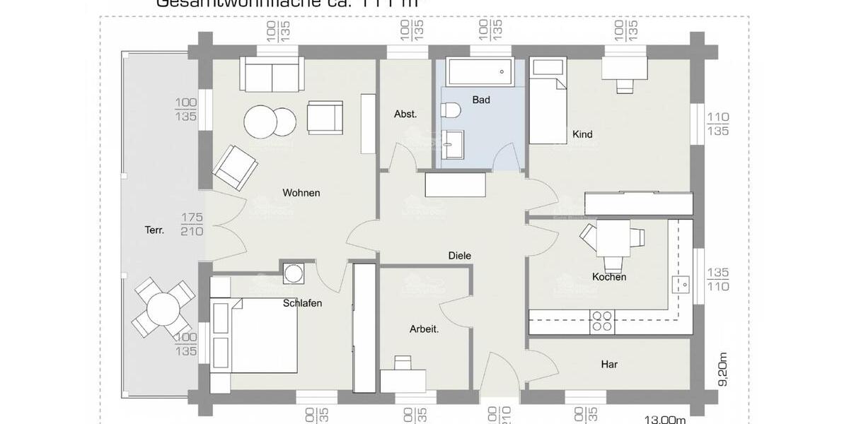 Bungalow Jünkerath - 4 Zimmer, 70 m&sup2;, 299.000&euro; | Angebot:26497390