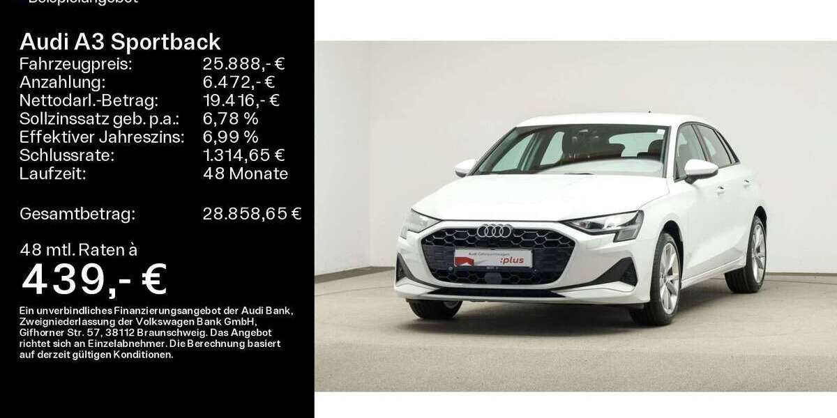 Audi A3 22.400 km 25.888 &euro; Mühlheim a. Main 63165