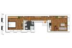 Etagenwohnung Altenburg Südost - 2 Zimmer, 42 m&sup2;, 310&euro; | Angebot:26080064