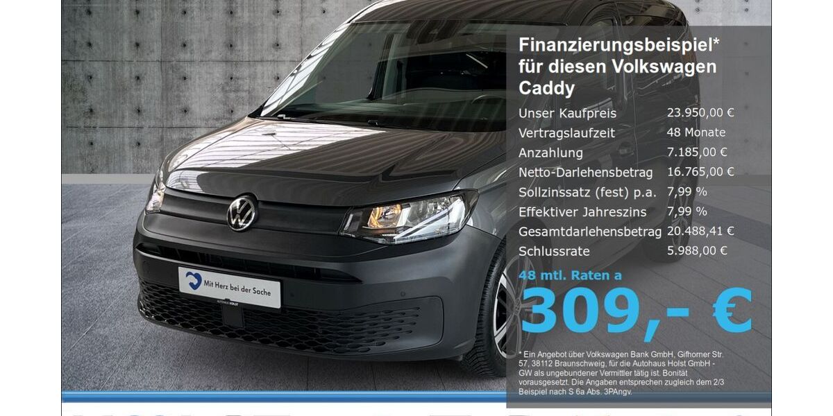 VW Caddy 53.613 km 23.950 &euro; Scheeßel 27383