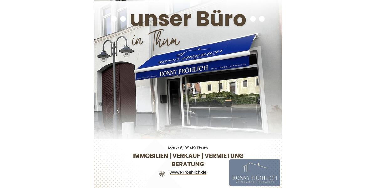 Erdgeschoßwohnung Thum - 4 Zimmer, 77 m&sup2;, 449&euro; | Angebot:23410122