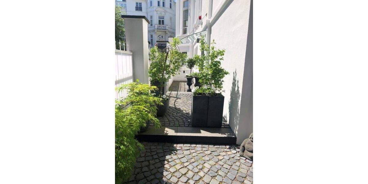 Terrassenwohnung Hamburg Harvestehude - 4 Zimmer, 121 m&sup2;, 1.250.000&euro; | Angebot:25535532
