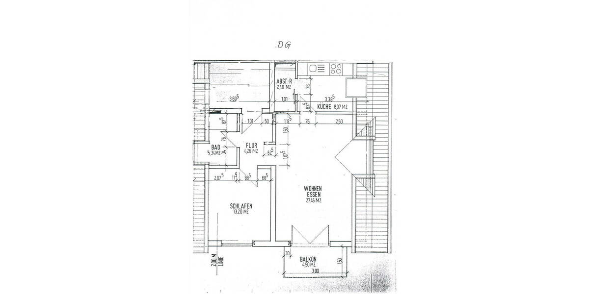 Etagenwohnung Schriesheim Altenbach - 3 Zimmer, 80 m&sup2;, 730&euro; | Angebot:26424399