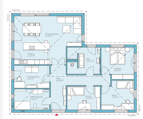 Haus zum Kaufen in Schleiden 351.879 € 135 m²