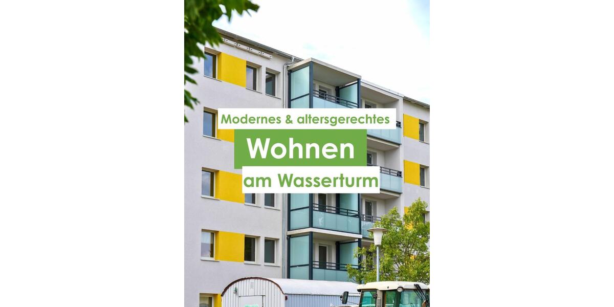 Altersgerechte 2-Zimmerwohnung am Wasserturm in Vetschau (WBS erforderlich) Obj.-Nr. 5503-23-9 2 zimmer