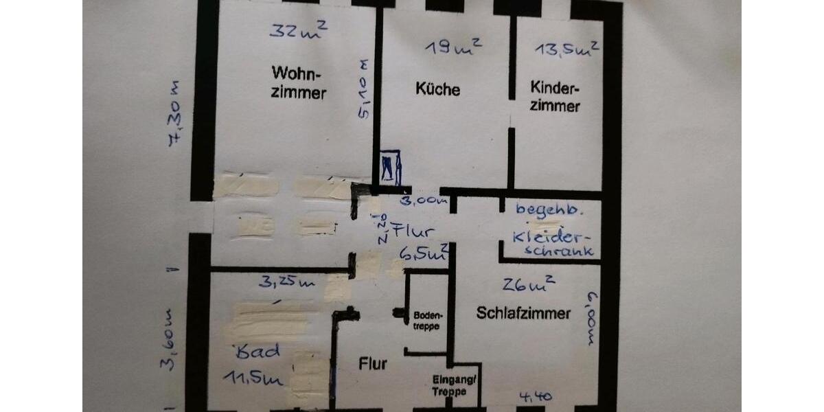 Reihenhaus Oederan - 6 Zimmer, 150 m&sup2;, 148.000&euro; | Angebot:24720789